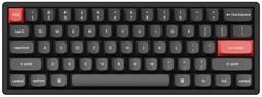 Keychron Double Shot PBT OSA Full Set Keycaps - profil OSA, bílá na černé