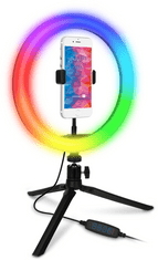 Connect IT Selfie10RGB kruhové 10″ RGB LED světlo