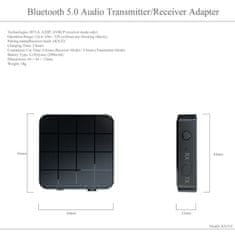 HADEX Bluetooth/AUX vysílač/přijímač, přijímač/vysílač KN321